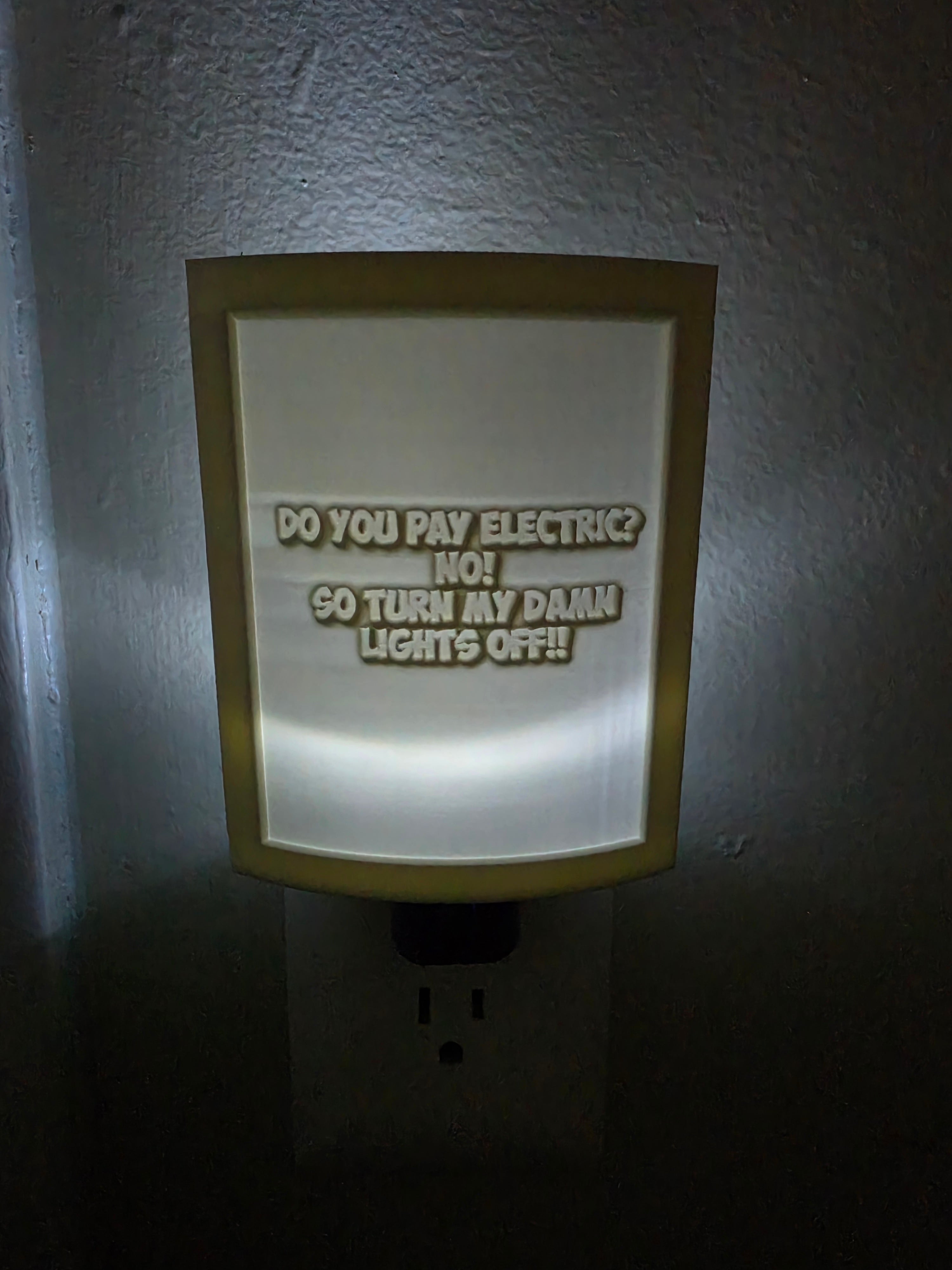 Personalized nightlight