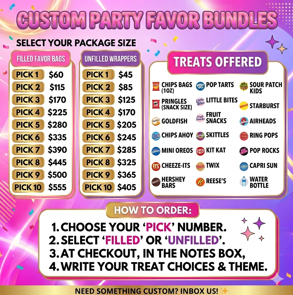 Party Package Bundle