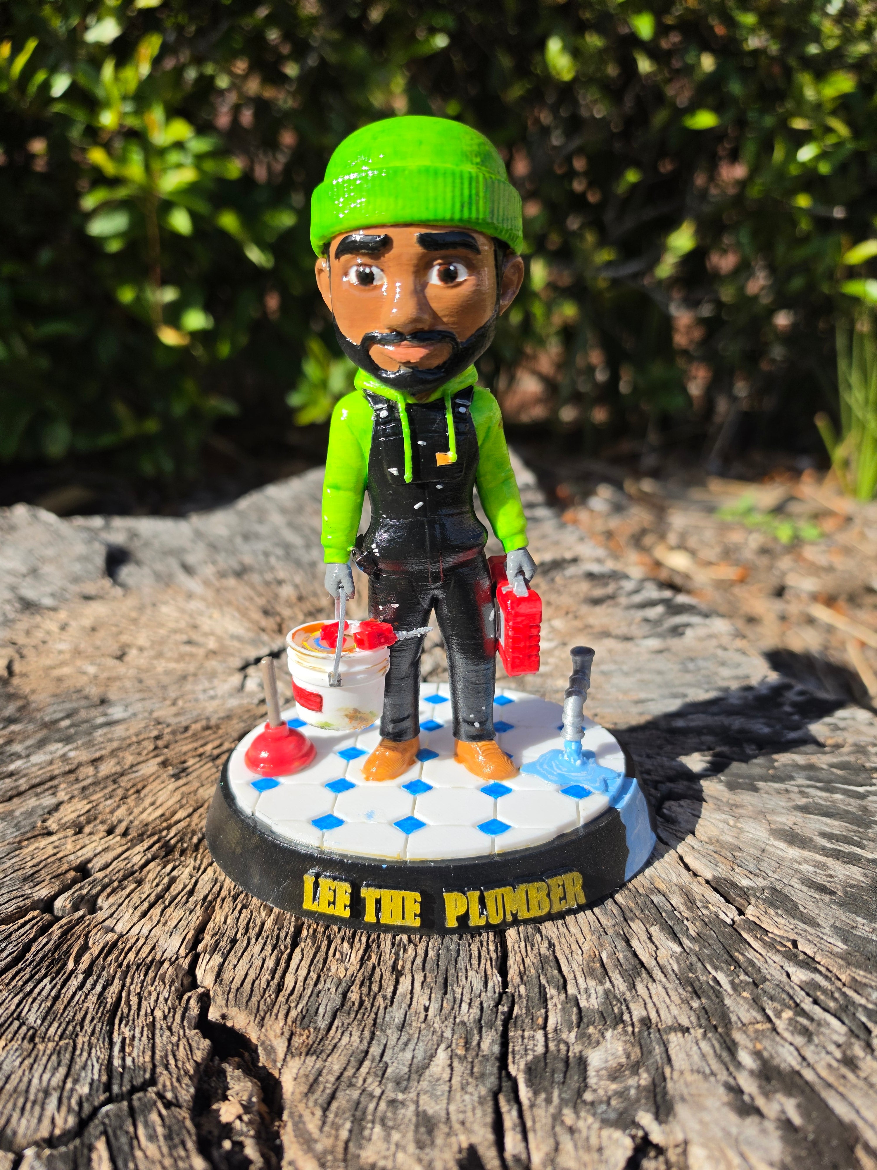 Painted Self Action Figure